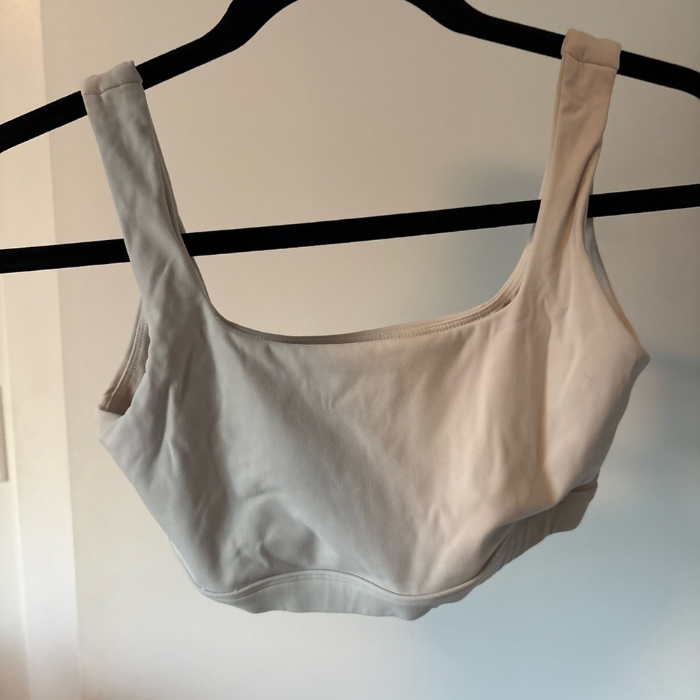 Elegant Cream Crop Top